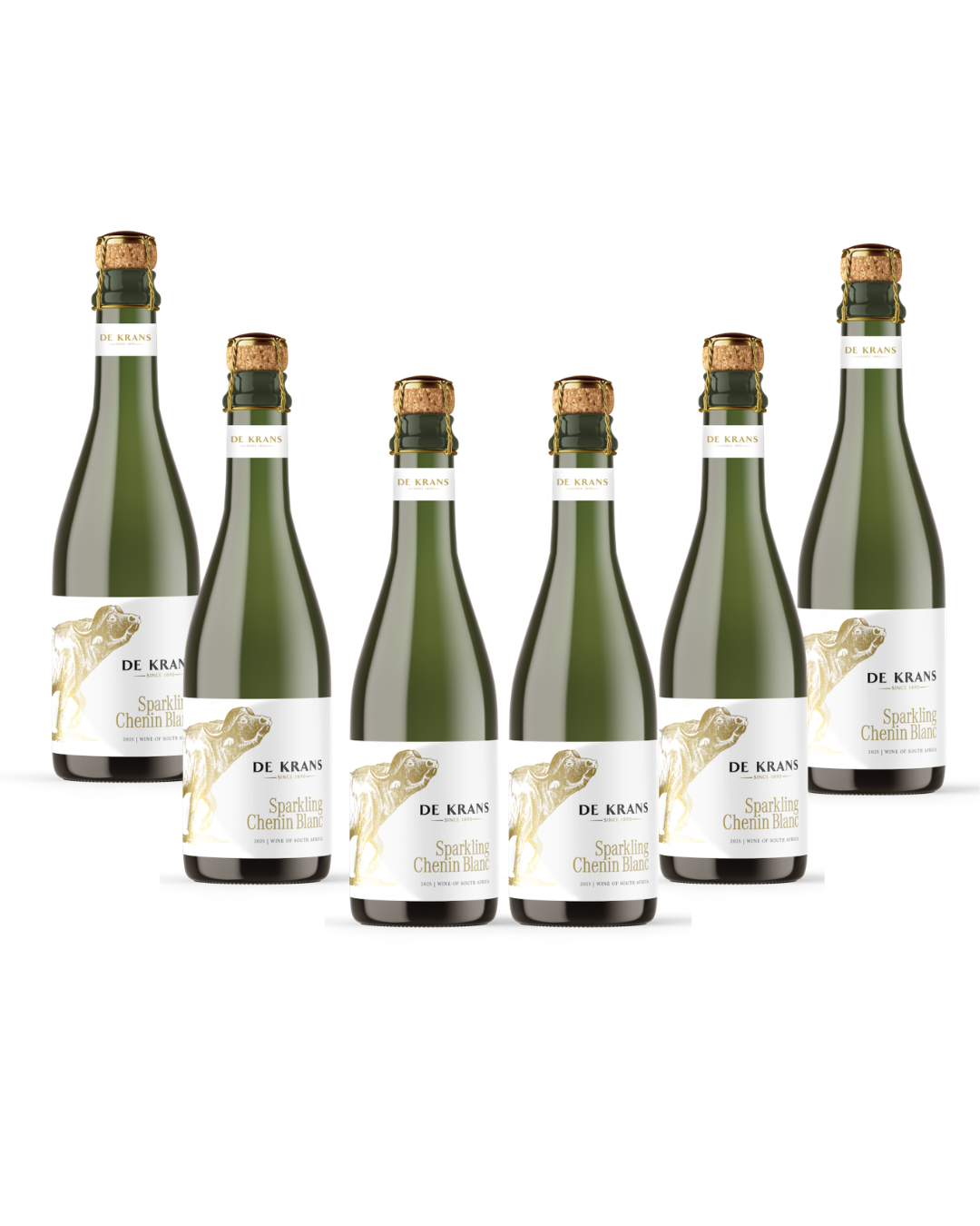 De Krans Sparkling Chenin Blanc 2025 - 6 x 750ml Bottles