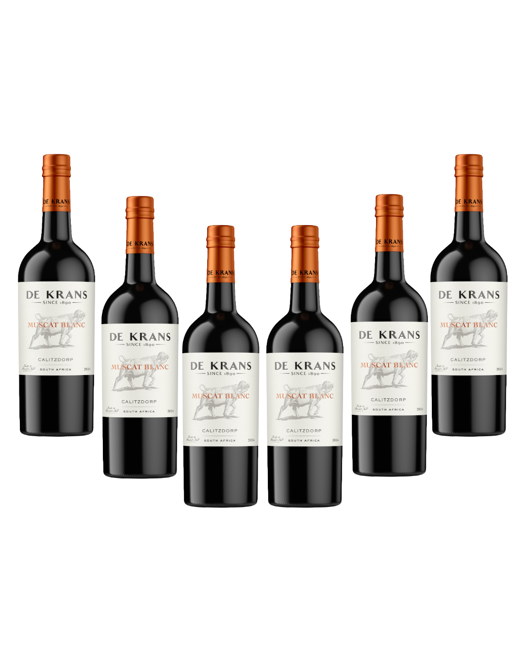 De Krans Muscat Blanc 2025 - 6 x 750ml Bottles