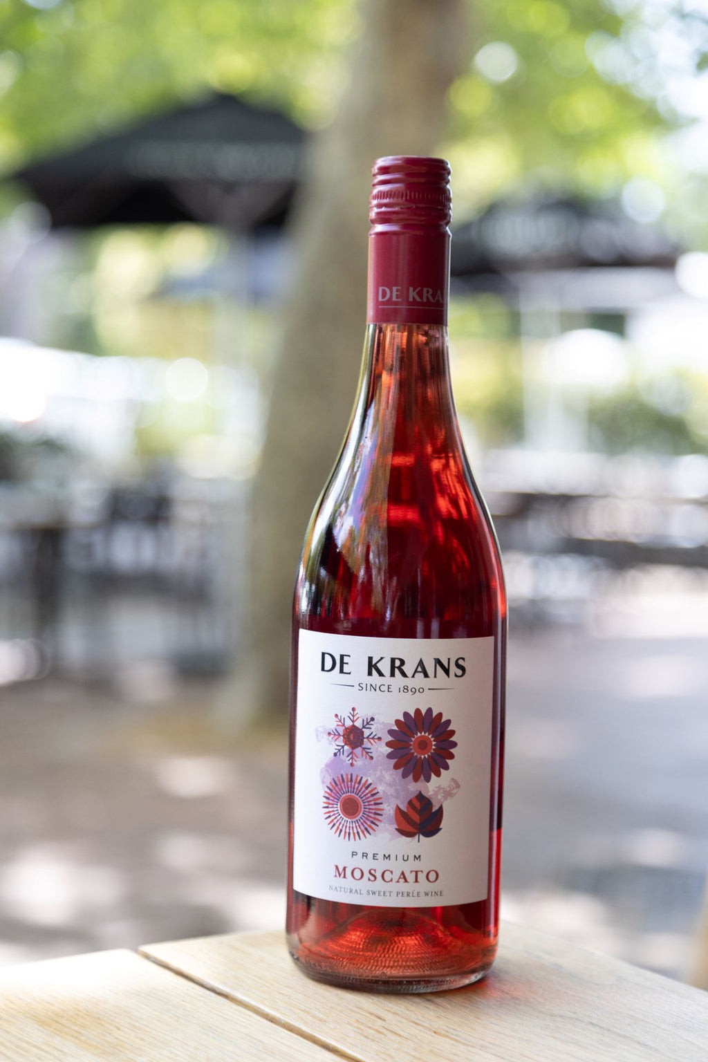 De Krans Premium Moscato Perlé Red 2026 - 6 x 750ml Bottles