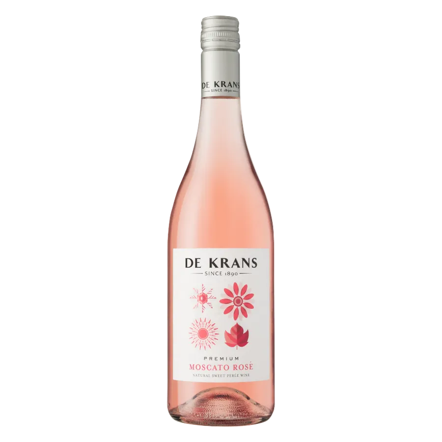 De Krans Premium Moscato Rosé Perlé 2025